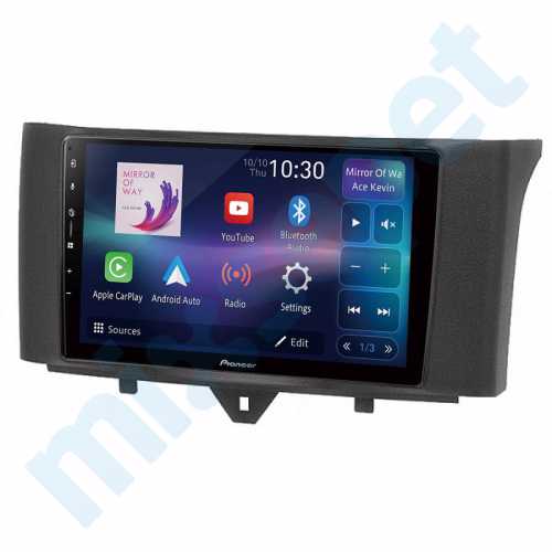 Pioneer PF97BT Smart ForTwo (451) 9 inç Carplay Androidauto Multimedya Sistemi