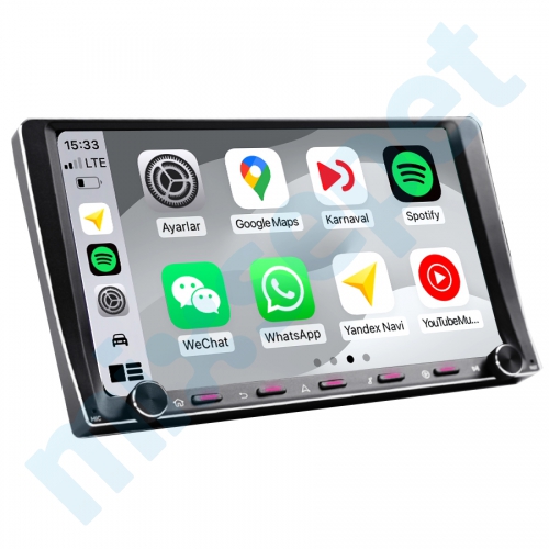 Crystal M9 9 inç Carplay Androidauto Android Multimedya Sistemi M9.2