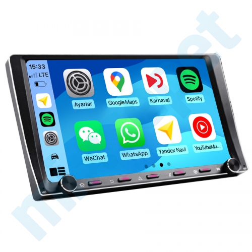 Crystal M9 9 inç Carplay Androidauto Android Multimedya Sistemi M9.8