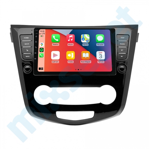 Nissan X-trail 9 inç Carplay Androidauto Multimedya Sistemi