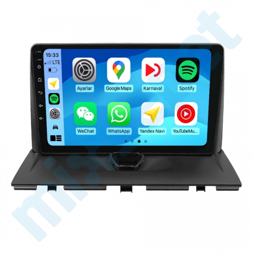 CITROEN Jumpy FIAT Scudo PEUGEOT Expert 9 inç Carplay Androidauto Android Multimedya Sistemi