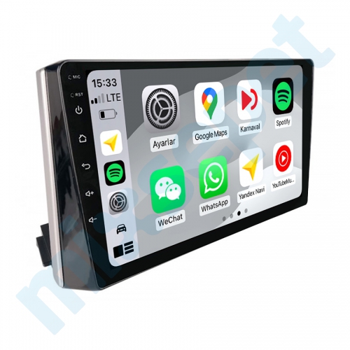 Toyata Corolla 9 inç Android Navigasyon ve Multimedya Sistemi