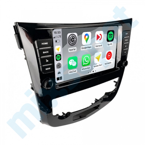 Nissan X-Trail 9 inç Android Navigasyon ve Multimedya Sistemi