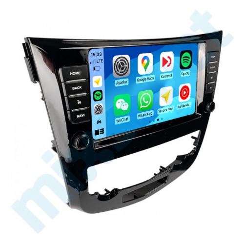 Nissan X-Trail 9 inç Android Navigasyon ve Multimedya Sistemi