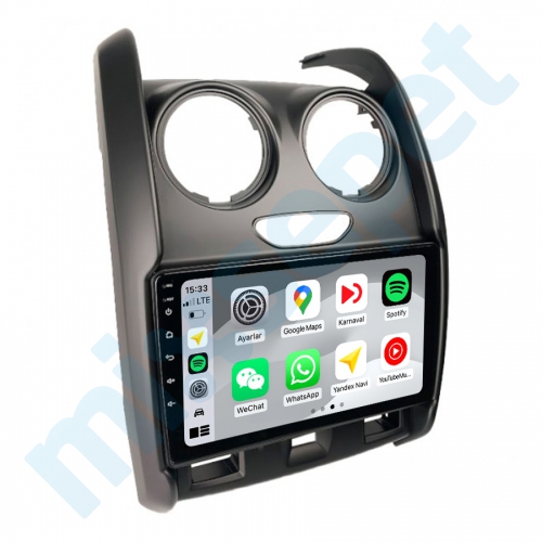 Renault Duster 9 inç Android Navigasyon ve Multimedya Sistemi