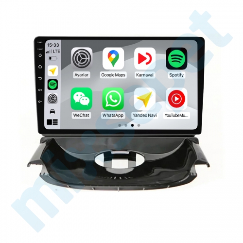 Peugeot 206 9 inç Android Navigasyon ve Multimedya Sistemi