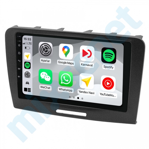 SKODA SuperB 9 inç Android Navigasyon ve Multimedya Sistemi