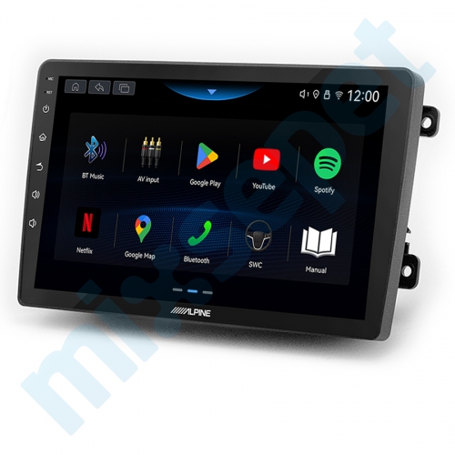 Alpine AW409 Volkswagen Seat Skoda  9 inç Carplay Androidauto Multimedya Sistemi