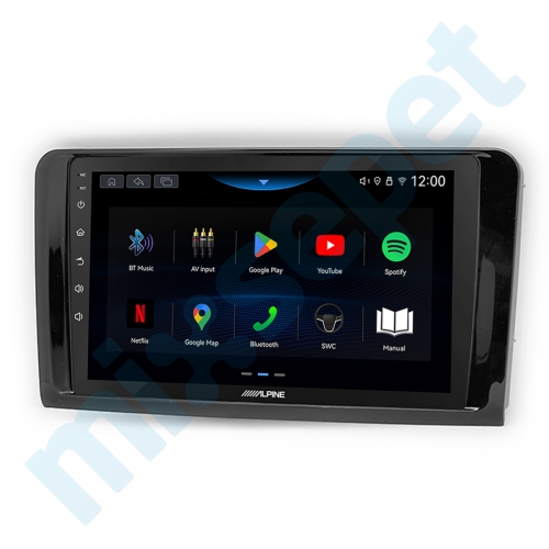 Alpine AW409 Mercedes M Class W164 GL-Class X164 9 inç Carplay Androidauto Multimedya Sistemi
