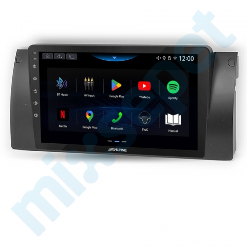 Alpine AW409 Range Rover Vogue BMW 5 Serisi E39 X5 9 inç Carplay Androidauto Multimedya Sistemi
