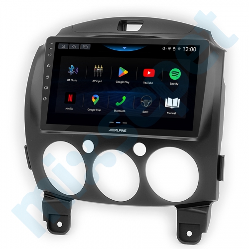 Alpine AW409 Mazda 2 9 inç Carplay Androidauto Multimedya Sistemi