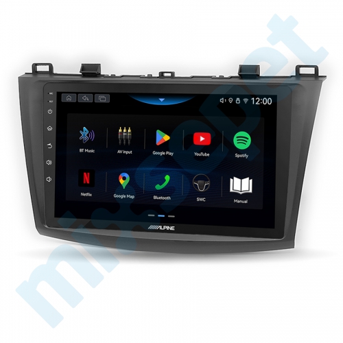 Alpine AW409 Mazda 3 9 inç Carplay Androidauto Multimedya Sistemi