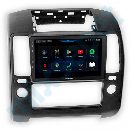 Alpine AW409 Nissan Navara 9 inç Carplay Androidauto Multimedya Sistemi