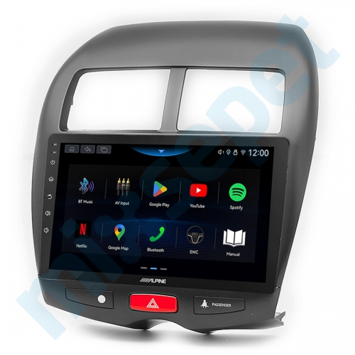 Alpine AW409 Mitsubishi Asx 9 inç Carplay Androidauto Multimedya Sistemi