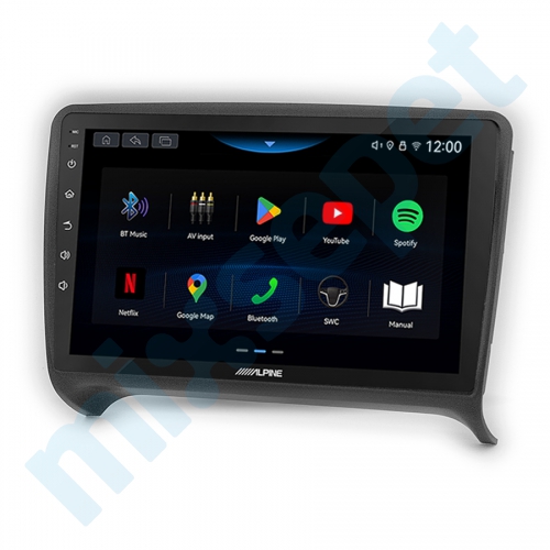 Alpine AW409 Audi TT 9 inç Carplay Androidauto Multimedya Sistemi