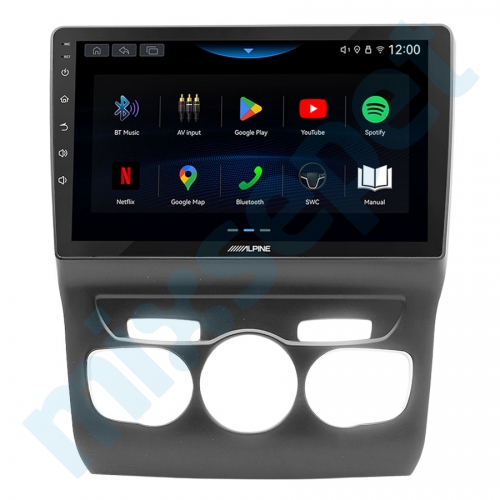 Alpine AW409 Citroen C4 9 inç Carplay Androidauto Multimedya Sistemi