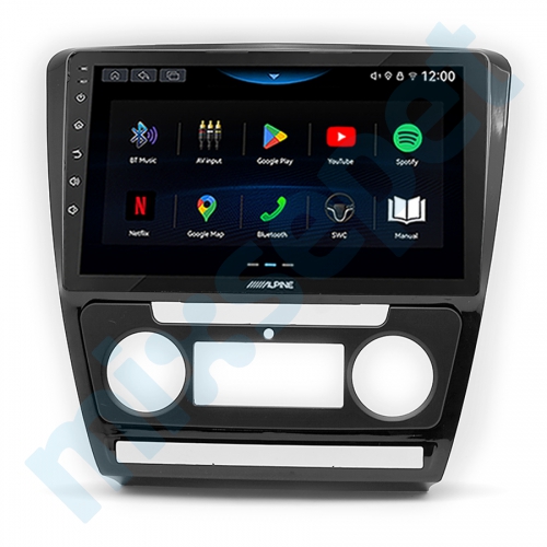 Alpine AW409 Skoda Octavia 9 inç Carplay Androidauto Multimedya Sistemi
