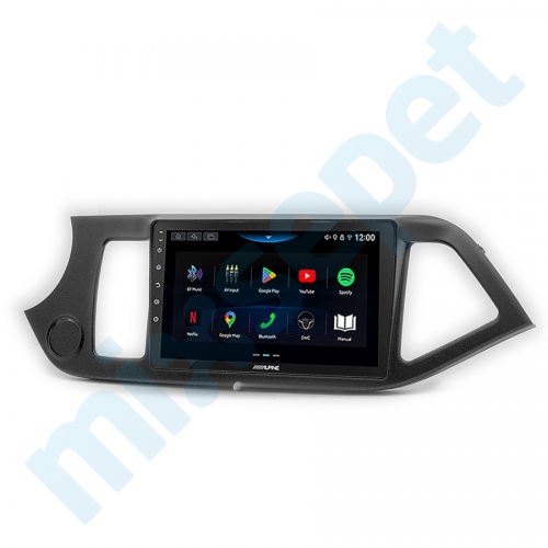 Alpine AW409 Kia Picanto 9 inç Carplay Androidauto Multimedya Sistemi