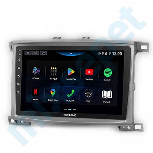 Alpine AW409 Toyota Land Cruiser 100 9 inç Carplay Androidauto Multimedya Sistemi