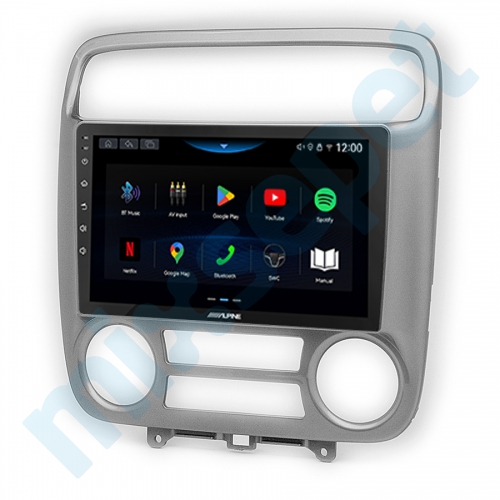 Alpine AW409 Honda Stream Manuel Klima 9 inç Carplay Androidauto Multimedya Sistemi