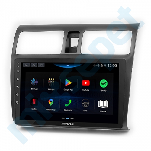 Alpine AW409 Suzuki Swift 9 inç Carplay Androidauto Multimedya Sistemi