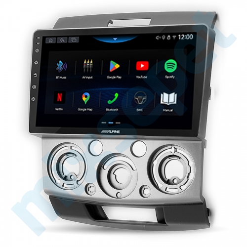 Alpine AW409 Ford Ranger Mazda BT-50 9 inç Carplay Androidauto Multimedya Sistemi