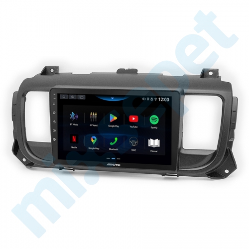 Alpine AW409 Fiat Scudo Citroen Jumpy Peugeot Expert 9 inç Carplay Androidauto Multimedya Sistemi