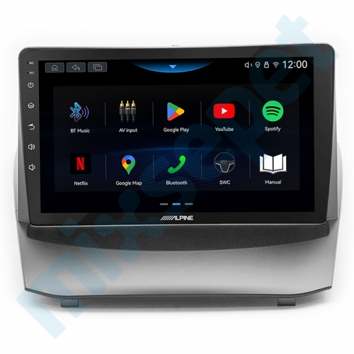 Alpine AW409 Ford Fiesta 9 inç Carplay Androidauto Multimedya Sistemi