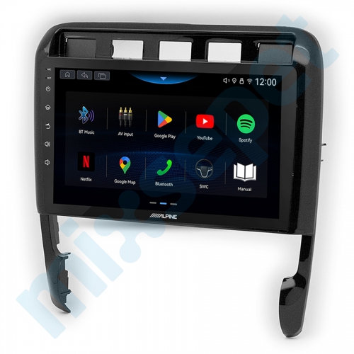 Alpine AW409 Porsche Cayenne 9 inç Carplay Androidauto Multimedya Sistemi