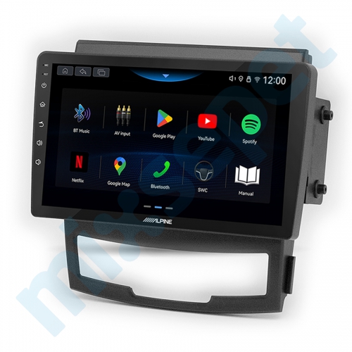 Alpine AW409 Ssangyong Korando 9 inç Carplay Androidauto Multimedya Sistemi