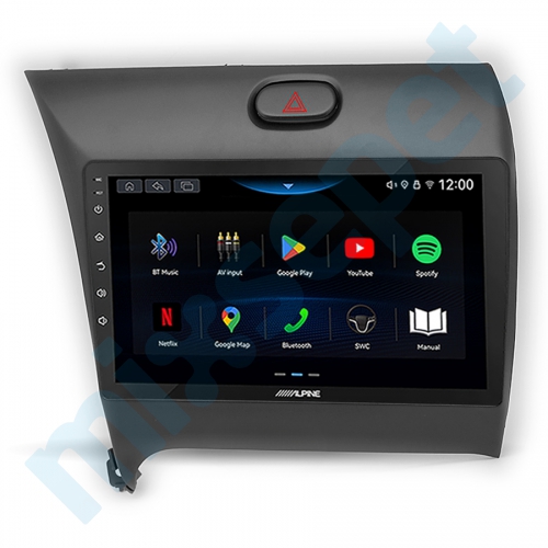 Alpine AW409 Kia Cerato 9 inç Carplay Androidauto Multimedya Sistemi