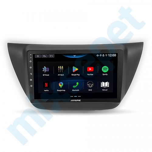 Alpine AW409 Mitsubishi Lancer 9 inç Carplay Androidauto Multimedya Sistemi
