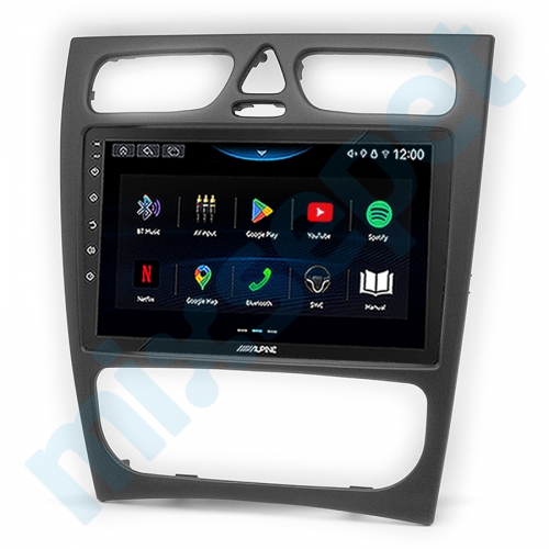 Alpine AW409 Mercedes C Class W203 9 inç Carplay Androidauto Multimedya Sistemi