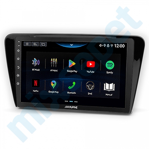 Alpine AW409 Skoda Octavia 9 inç Carplay Androidauto Multimedya Sistemi