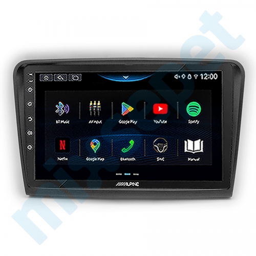 Alpine AW409 Skoda Superb 9 inç Carplay Androidauto Multimedya Sistemi