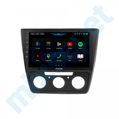 Alpine AW409 Skoda Yeti  9 inç Carplay Androidauto Multimedya Sistemi