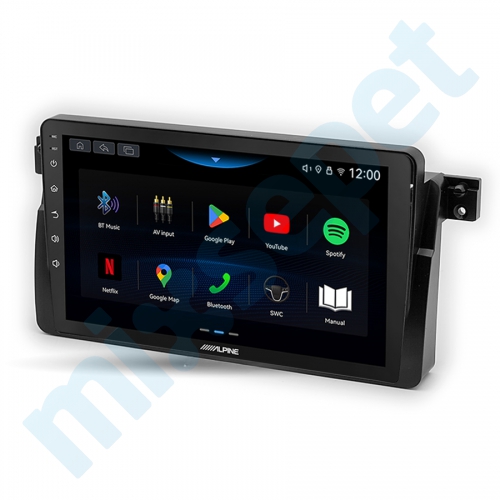 Alpine AW409 Bmw 3 Serisi E46 9 inç Carplay Androidauto Multimedya Sistemi