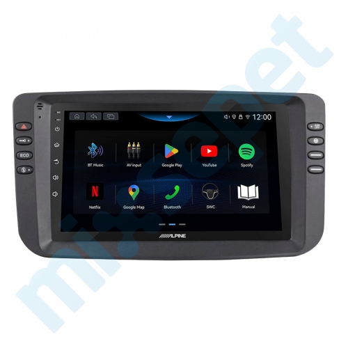 Alpine AW409 Fiat Punto Evo Linea 9 inç Carplay Androidauto Multimedya Sistemi