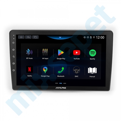 Alpine AW409 Fiat 500L 9 inç Carplay Androidauto Multimedya Sistemi