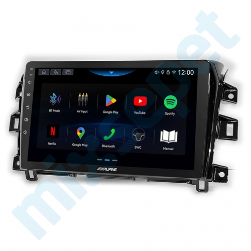 Alpine AW409 Nissan Navara 9 inç Carplay Androidauto Multimedya Sistemi