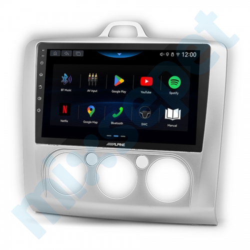 Alpine AW409 Ford Focus 9 inç Carplay Androidauto Multimedya Sistemi