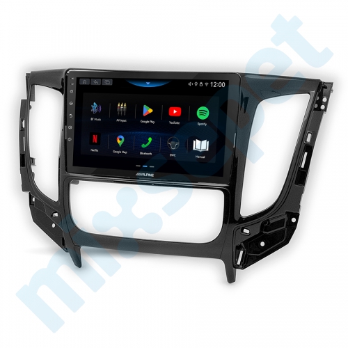 Alpine AW409 Mitsubishi L200 9 inç Carplay Androidauto Multimedya Sistemi