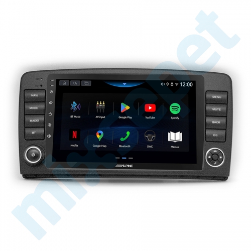 Alpine AW409 Mercedes Benz R Class (W251) 9 inç Carplay Androidauto Multimedya Sistemi