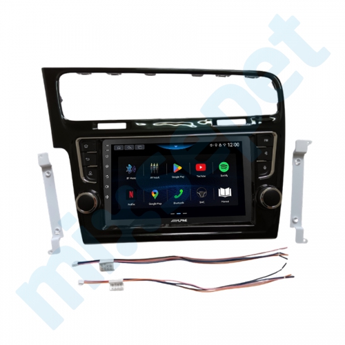 Alpine AW409 VolksWagen Golf 7 9 inç Carplay Androidauto Multimedya Sistemi