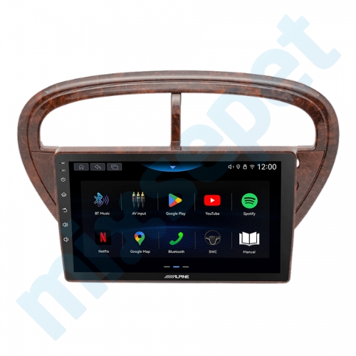 Alpine AW409 Peugeot 607 9 inç Carplay Androidauto Multimedya Sistemi