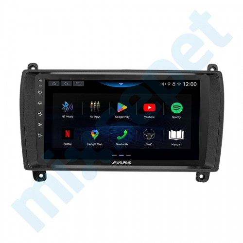 Alpine AW409 Mercedes Benz CL Serisi 9 inç Carplay Androidauto Multimedya Sistemi