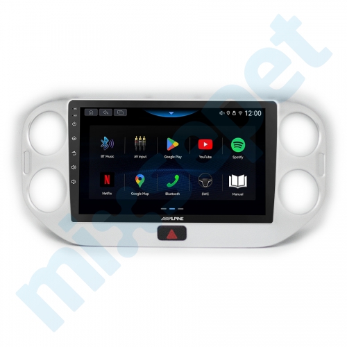 Alpine AW409 VolksWagen Tiguan 9 inç Carplay Androidauto Multimedya Sistemi