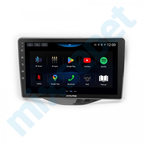 Alpine AW409 Citroen C1 9 inç Carplay Androidauto Multimedya Sistemi