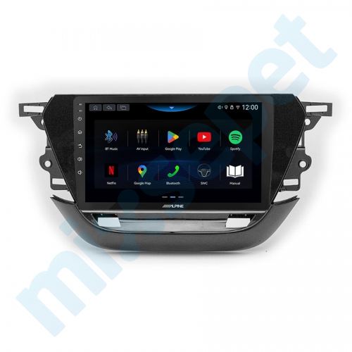 Alpine AW409 Opel Corsa F 9 inç Carplay Androidauto Multimedya Sistemi