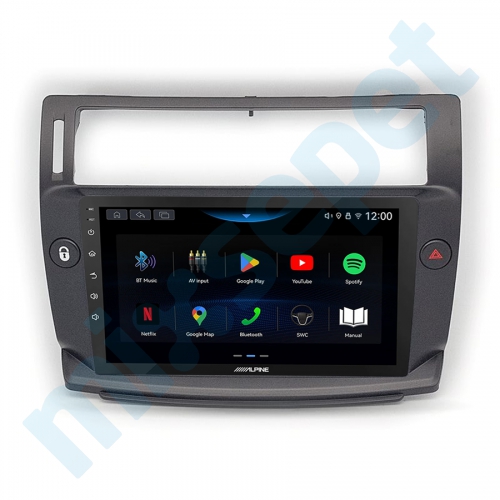 Alpine AW409 Citroen C4 9 inç Carplay Androidauto Multimedya Sistemi